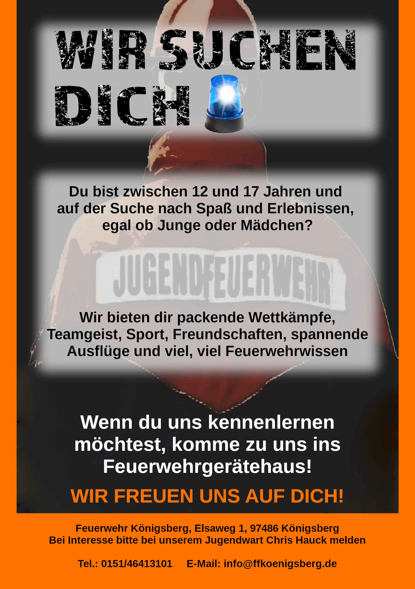 Flyer Jugendfeuerwehr Flyer Jugendfeuerwehr