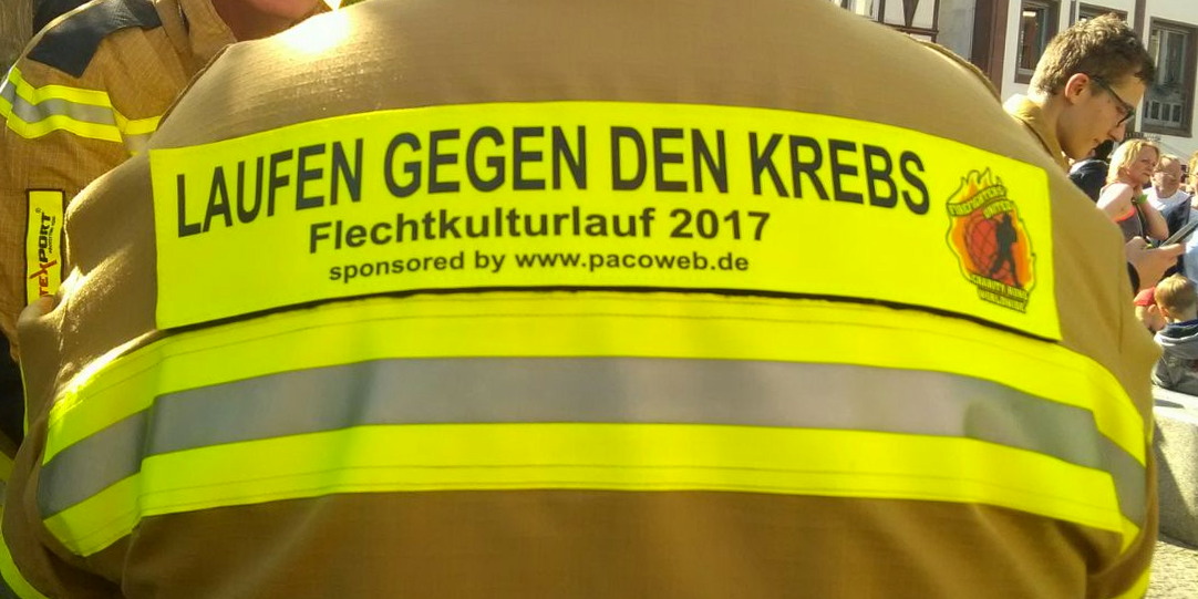 Motto: “Laufen gegen den Krebs” Motto: “Laufen gegen den Krebs”