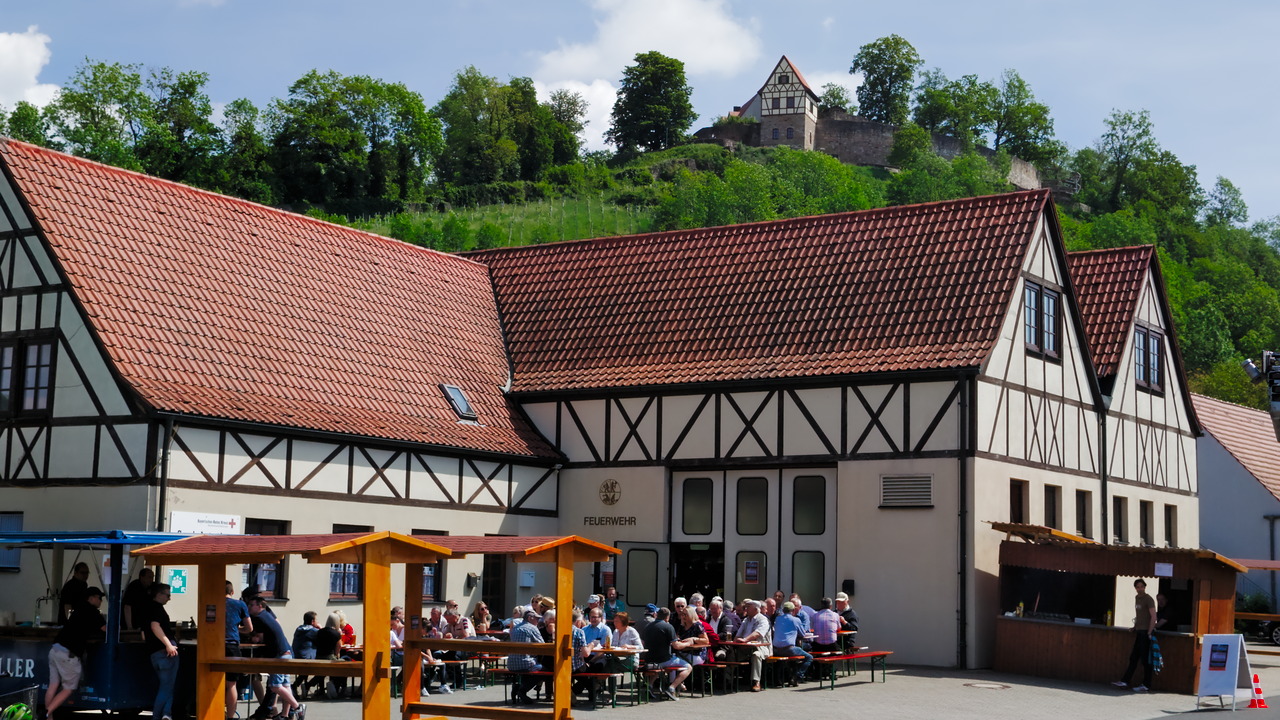 Blick auf das Feuerwehrhaus Blick auf das Feuerwehrhaus