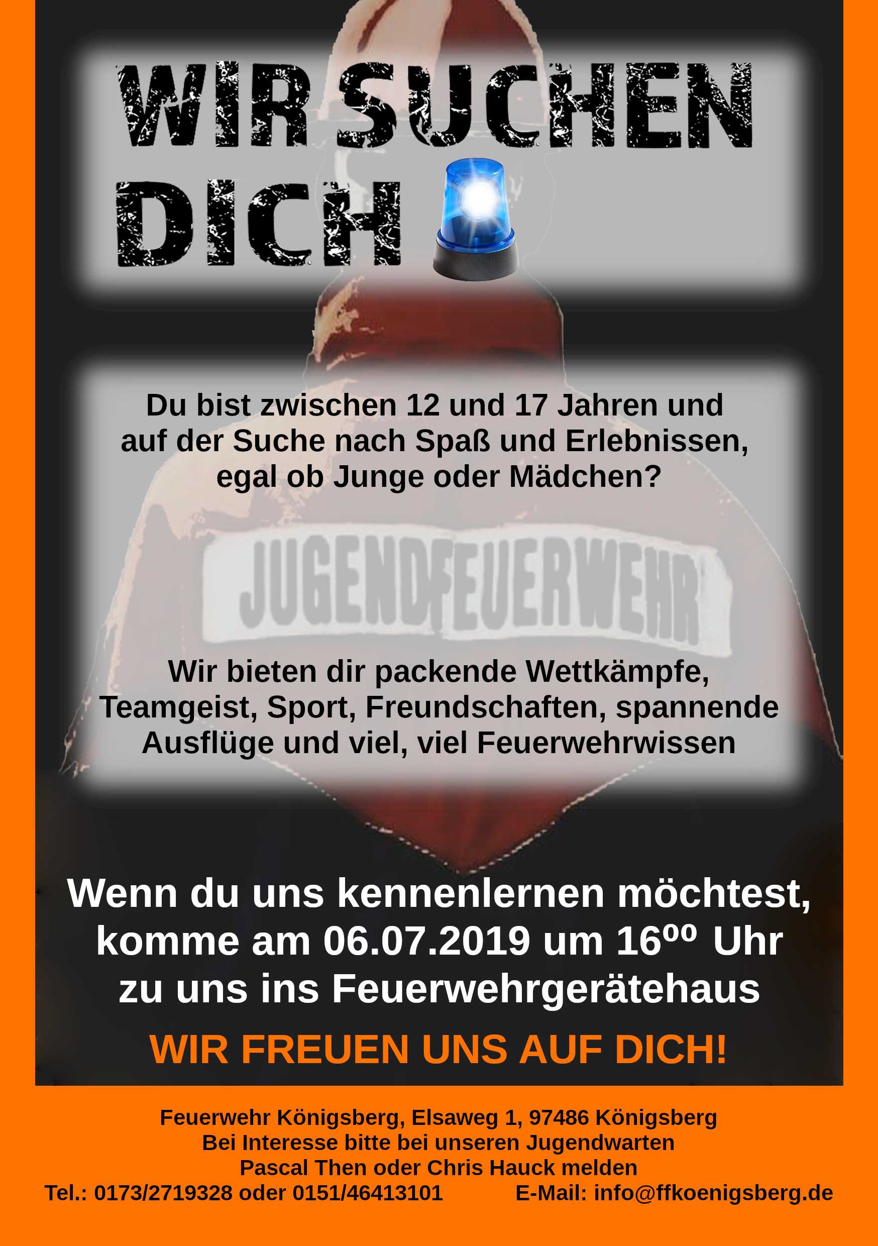 Flyer Jugendfeuerwehr