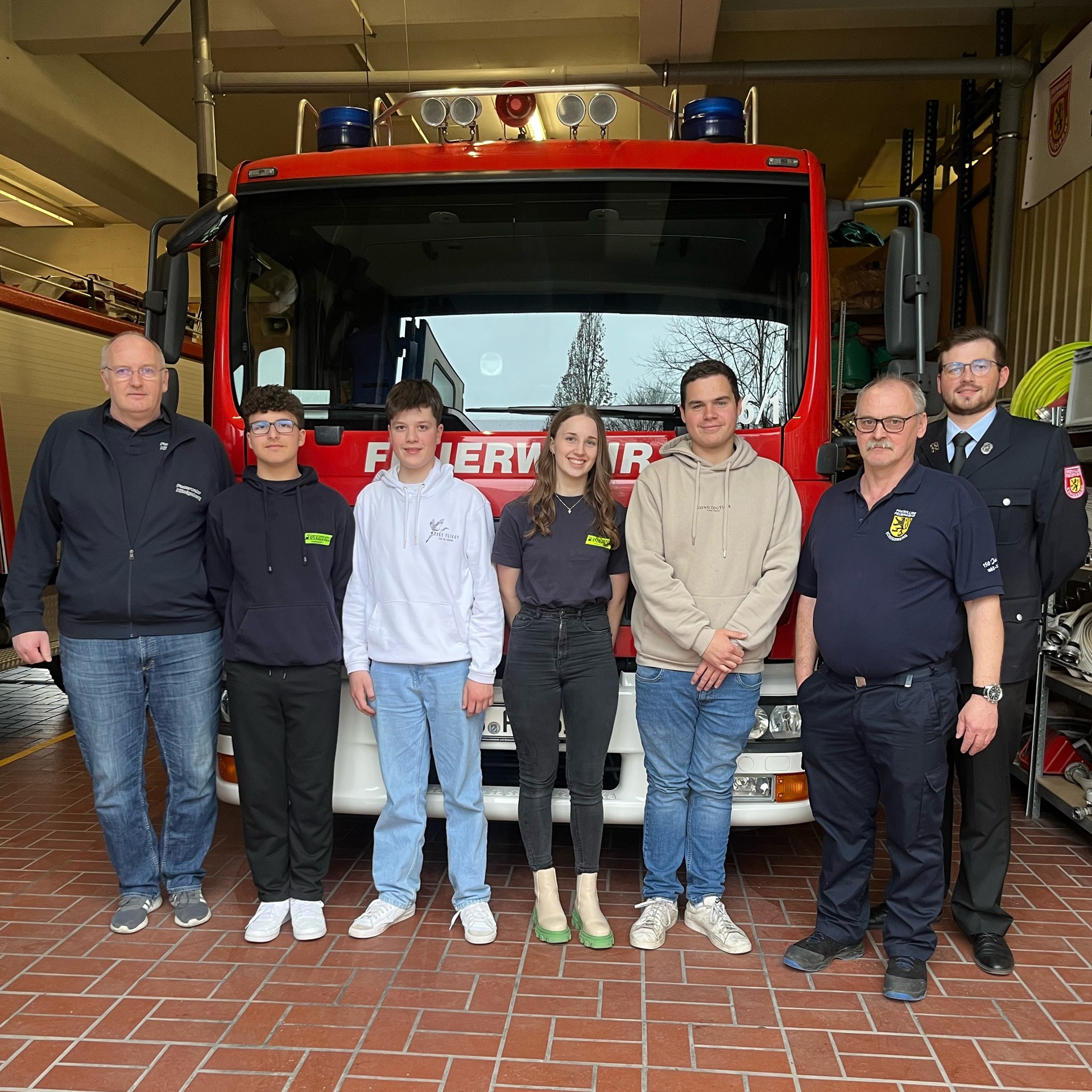 Gruppenfoto Jugendfeuerwehr