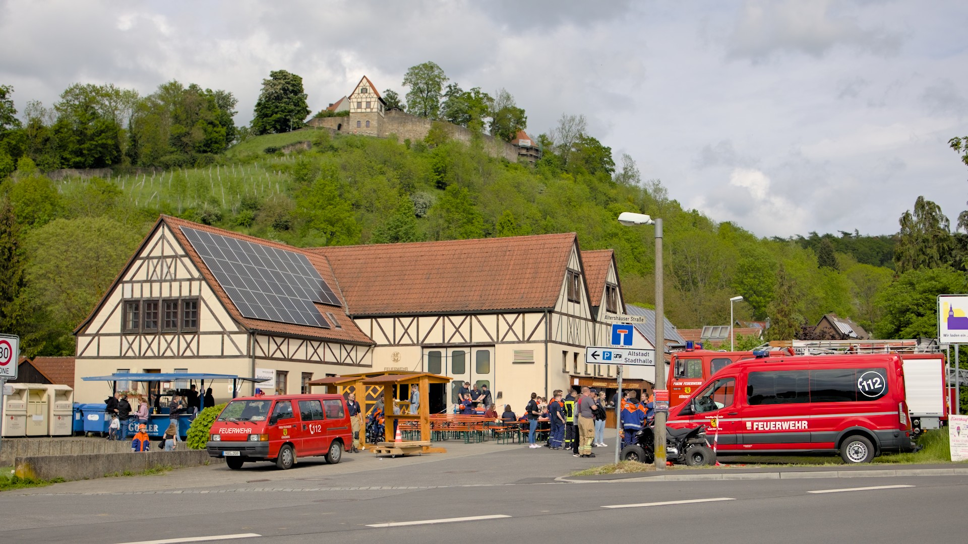 Blick auf das Fest Blick auf das Fest