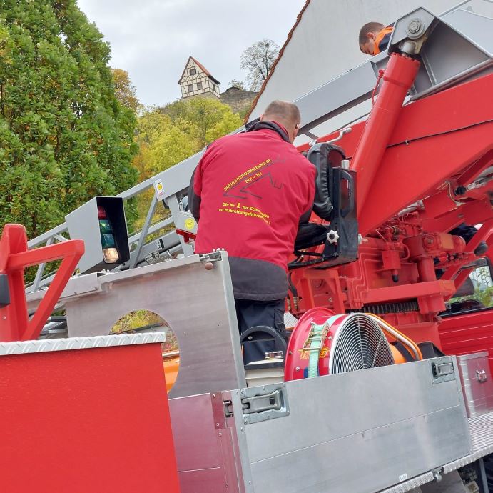 Inspektion am Feuerwehrhaus Inspektion am Feuerwehrhaus