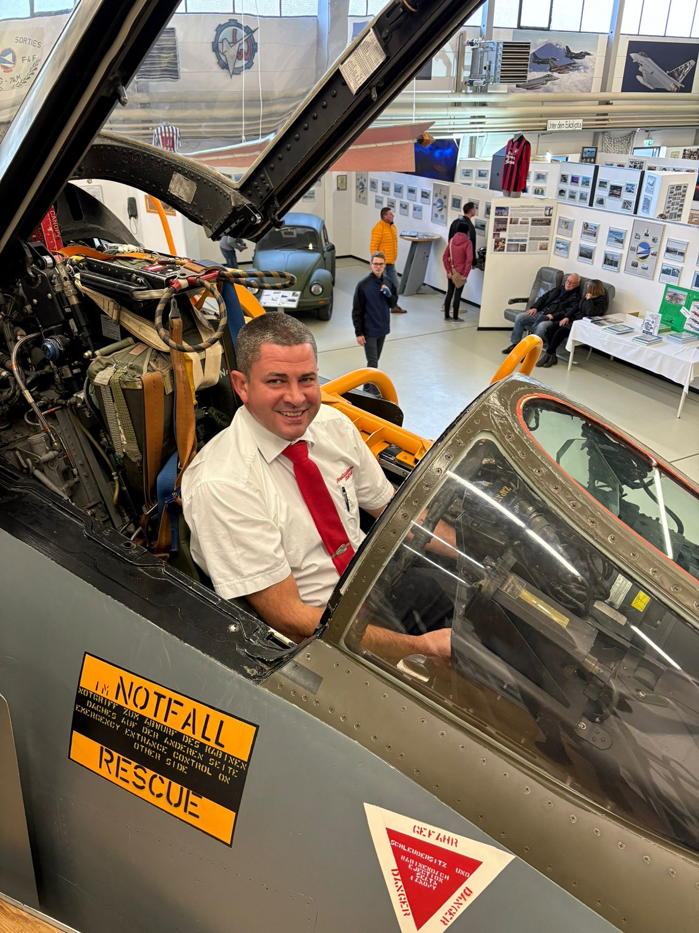 Probesitzen im F-4 Phantom